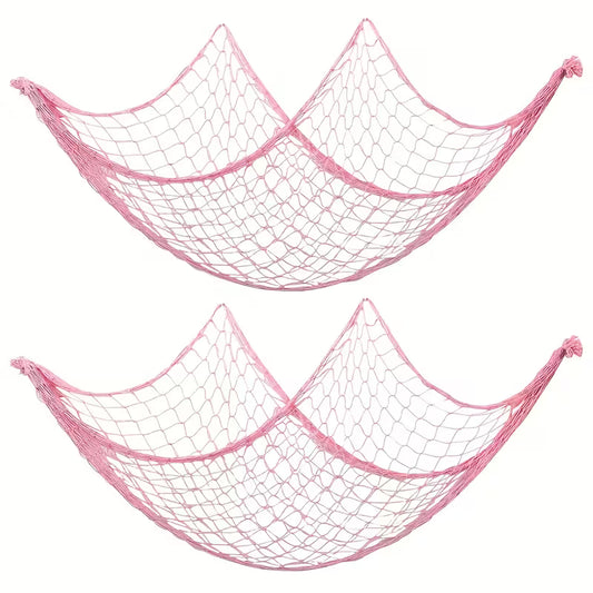 1 pc Faded Pink Netting Decoration