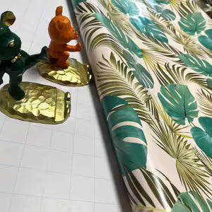 Green Leaves Wrapping Paper 70cm x 3m
