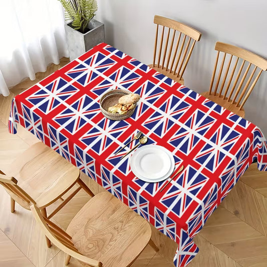 137.16x271.78cm Disposable British Tablecloth Plastic Tablecloth for National Day Party