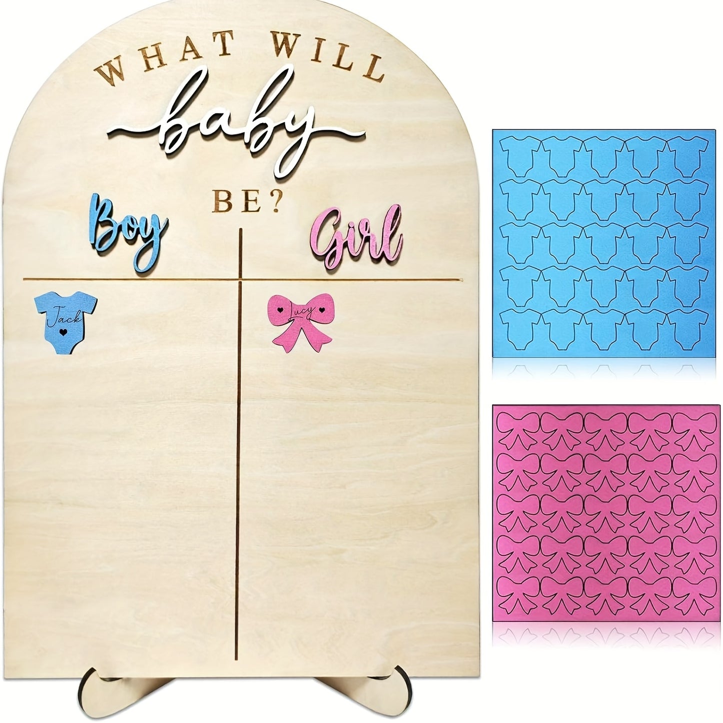 Gender Reveal Voting Board
