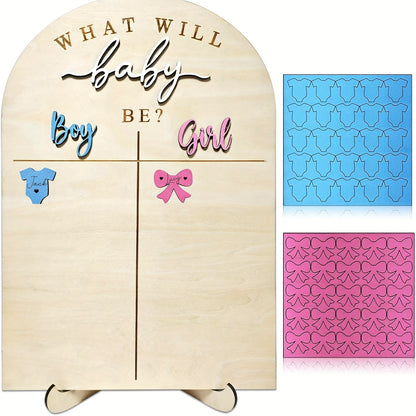 Gender Reveal Voting Board