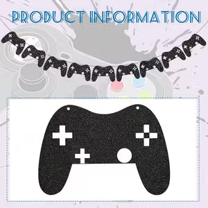 Video Game Controller Party Banner
