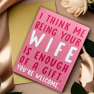 Happy Birthday Card from Wife