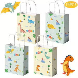 Dinosaur Birthday Party Gift Bags