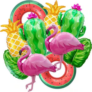 Hawaiian Party Decorations Balloons