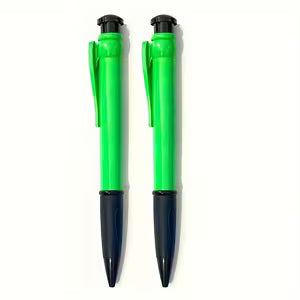 2pcs Giant Green Ballpoint Pens