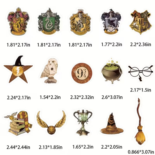 16pcs Harry Potter Decorations