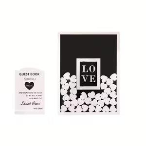 1 Set Wedding Guest Signature Book
