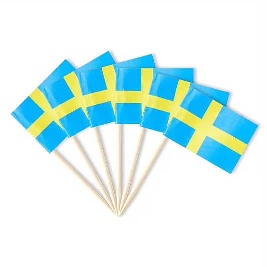Sweden Flag Toothpicks