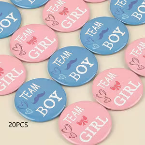 5pcs Girl Badges