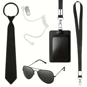 Agent Costume Accessories Kit