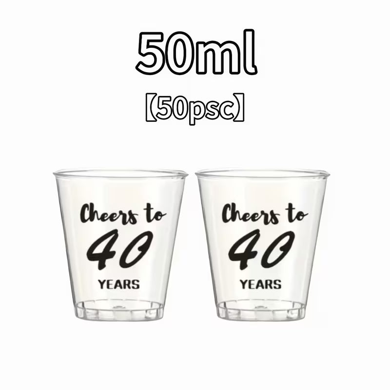 50pcs -40 Anniversary