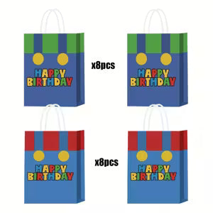 Colorful Birthday Gift Bags