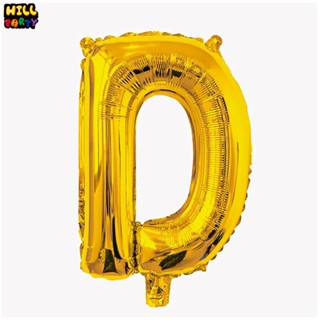16" Gold Letter Foil Balloons