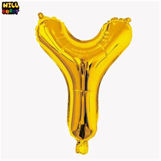 16" Gold Letter Foil Balloons
