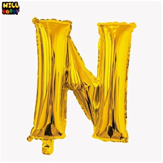 16" Gold Letter Foil Balloons