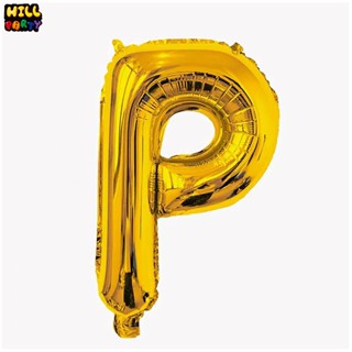 16" Gold Letter Foil Balloons