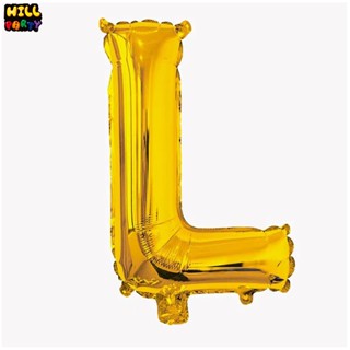16" Gold Letter Foil Balloons