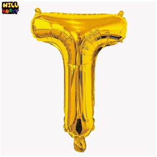 16" Gold Letter Foil Balloons
