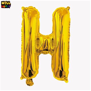 16" Gold Letter Foil Balloons