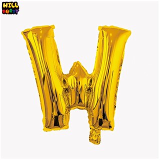 16" Gold Letter Foil Balloons
