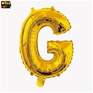16" Gold Letter Foil Balloons