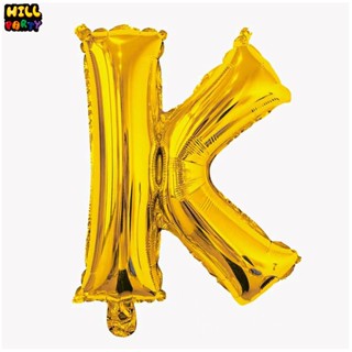 16" Gold Letter Foil Balloons