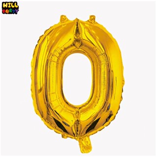 16" Gold Letter Foil Balloons
